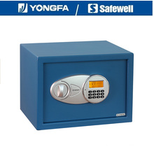 Safewell 25cm altura Eid Panel caja fuerte electrónica para el hogar